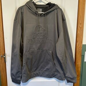 Ducks Unlimited 2XL embossed hoodie
